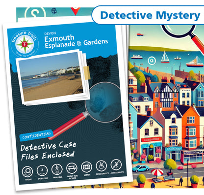 Treasure Hunt in Exmouth - Solve Clues & Explore